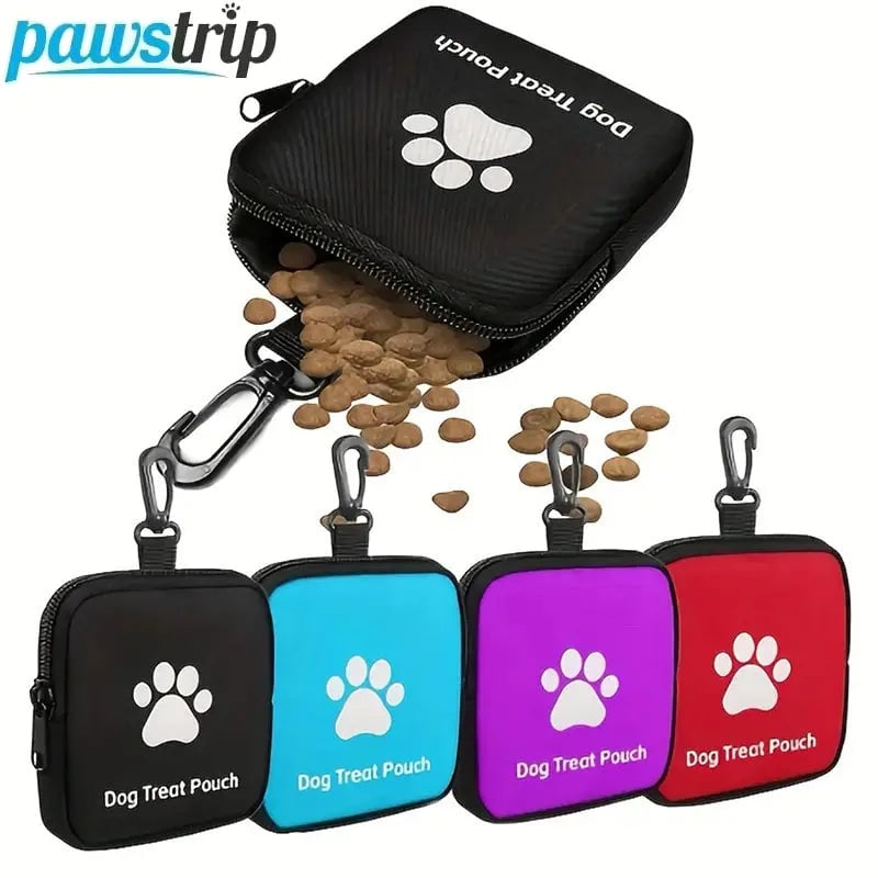 Portable Dog Treat Training Bag with Food Pocket & Reward Supplies