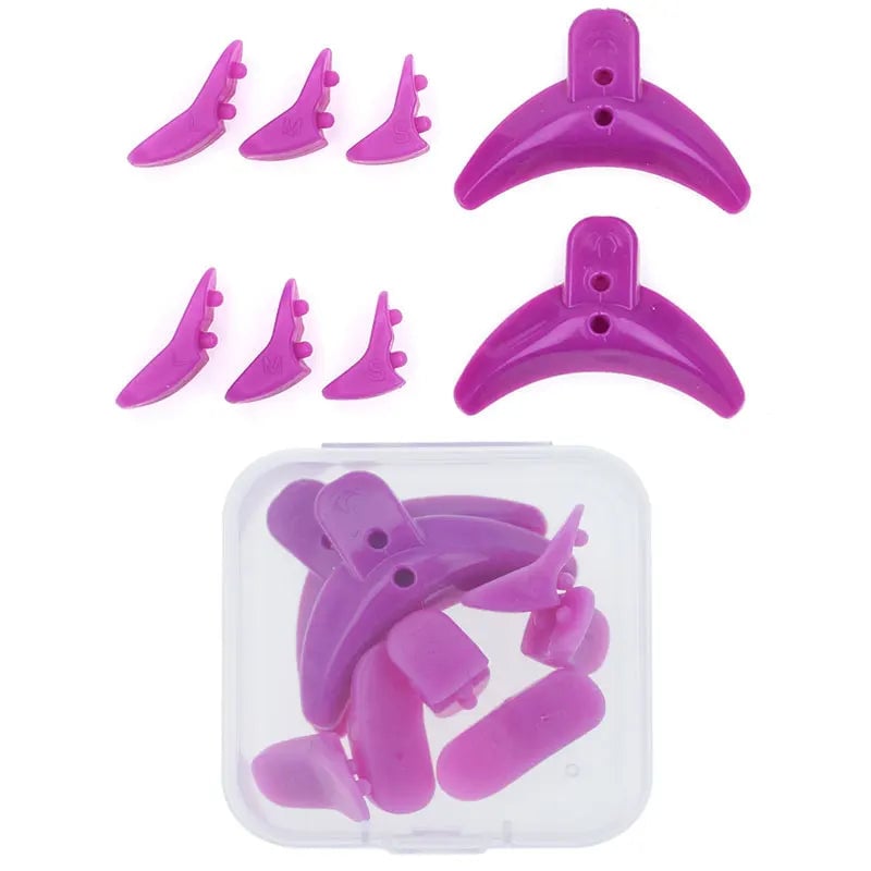 Silicone Eyelash Lift Pads 3 Sizes Anti-Slip Reusable Lash Perm Rods