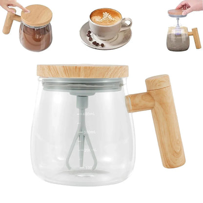 Electric Self Stirring Coffee Mug 400ml Automatic Mixing Cup