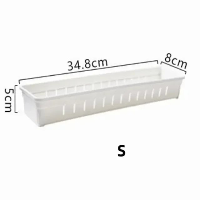 Adjustable Kitchen Drawer Organizer with Divider Cutlery Storage