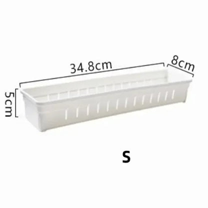 Adjustable Kitchen Drawer Organizer with Divider Cutlery Storage