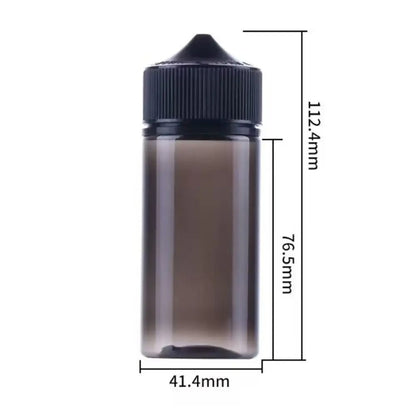 Portable Oil Filling Bottles 10-100ml PET Pointed Squeezable Dropper