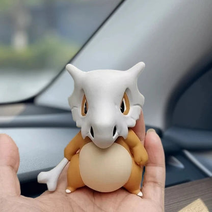 Cubone Pokemon Action Figure 7.5cm Car Charm Decoration Anime Model
