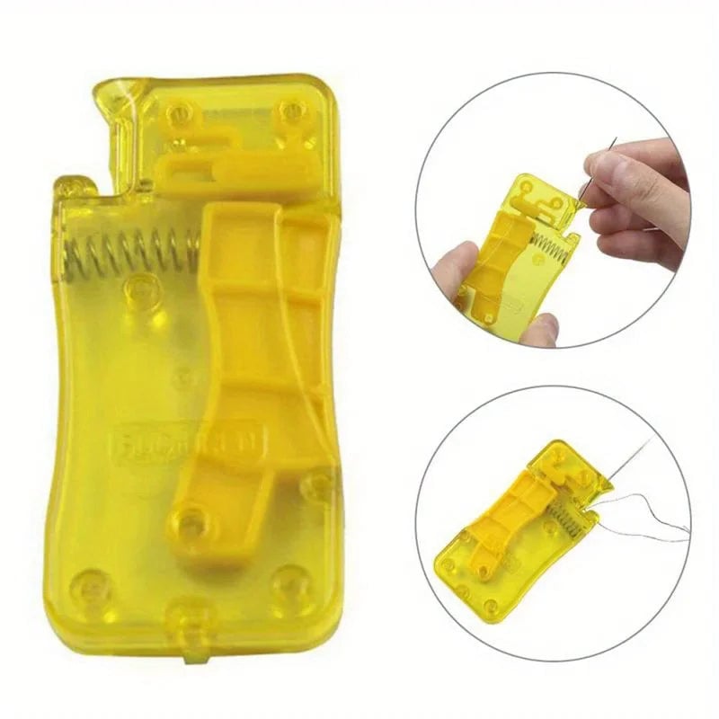 Automatic Needle Threader Tool - DIY Hand Sewing Threading Device