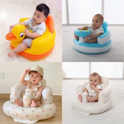 Inflatable Baby Chair - Portable Foldable Toddler Seat Armchair
