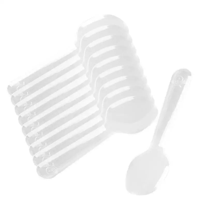 Mini Wooden Ice Cream Spoons 100/500pcs Disposable Dessert Scoops