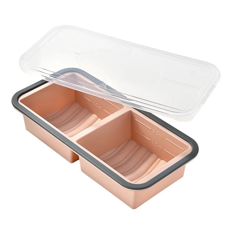 Multi-Cavity Silicone Ice Cream Mold - Giant Popsicle Freezer Tray
