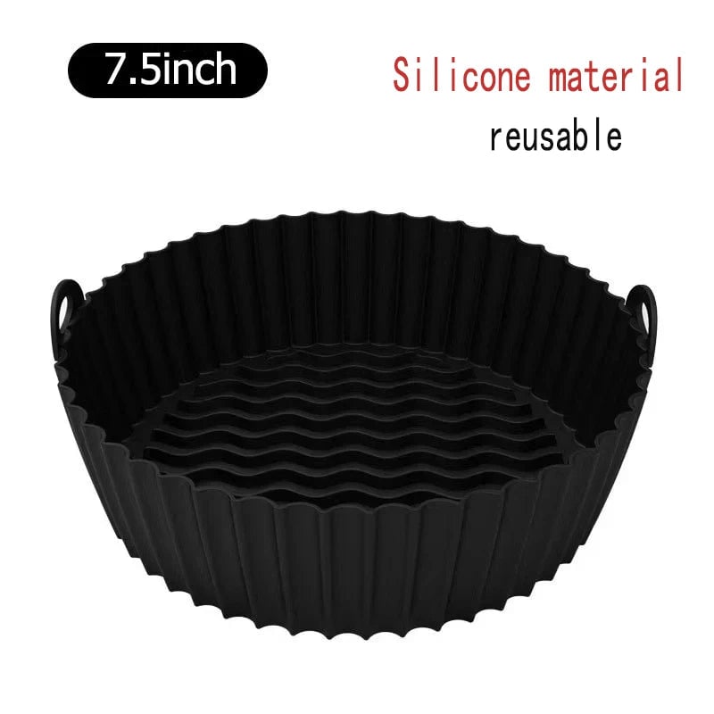 50Pcs Non-Stick Round Air Fryer Paper Liners Disposable Baking