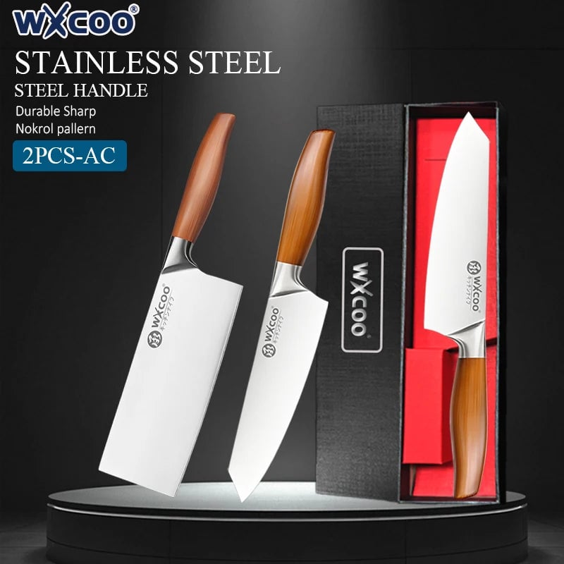 Stainless Steel Kitchen Utility Knife - Durable Fruit Cutting Tool