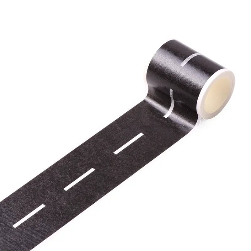 48mm x 5m Highway Road Tape Sticker - Creative Traffic Play Tape