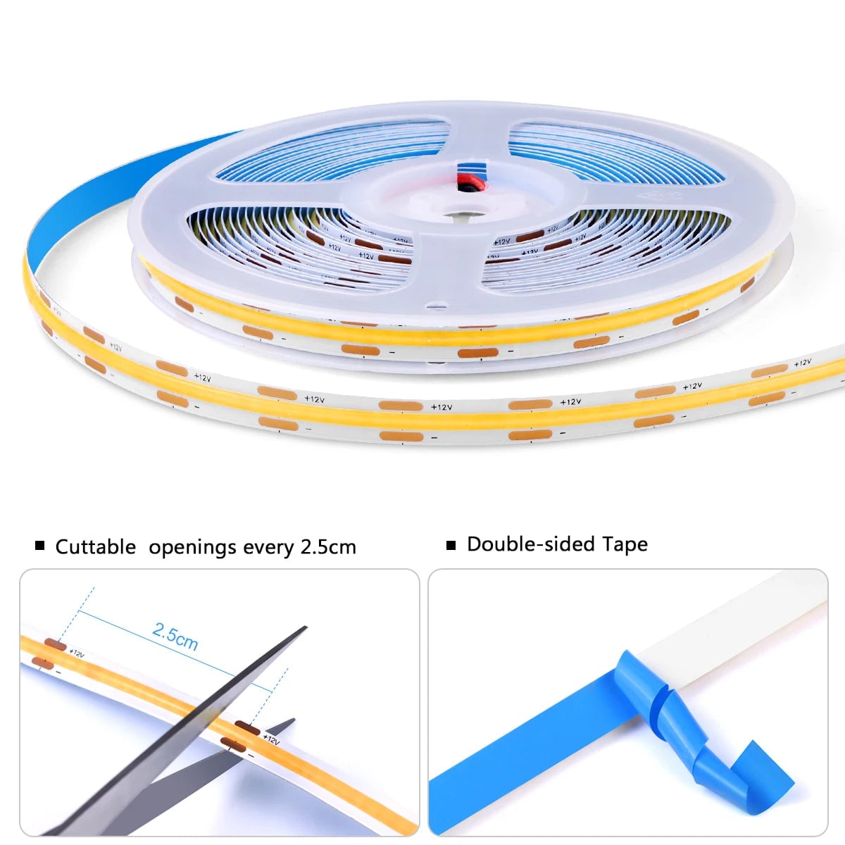 320 LED COB Wall Light Touch Dimmer Switch Indoor Lamp