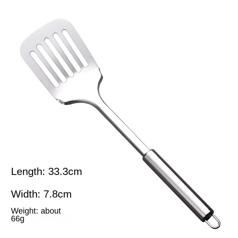 Stainless Steel Wok Spatula Set Long Handle Kitchen Utensils