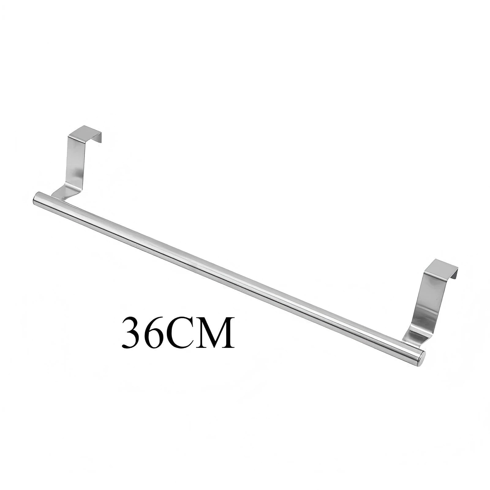 Steel Wire Over Cabinet Door Towel Rack - Punch-Free Hanging