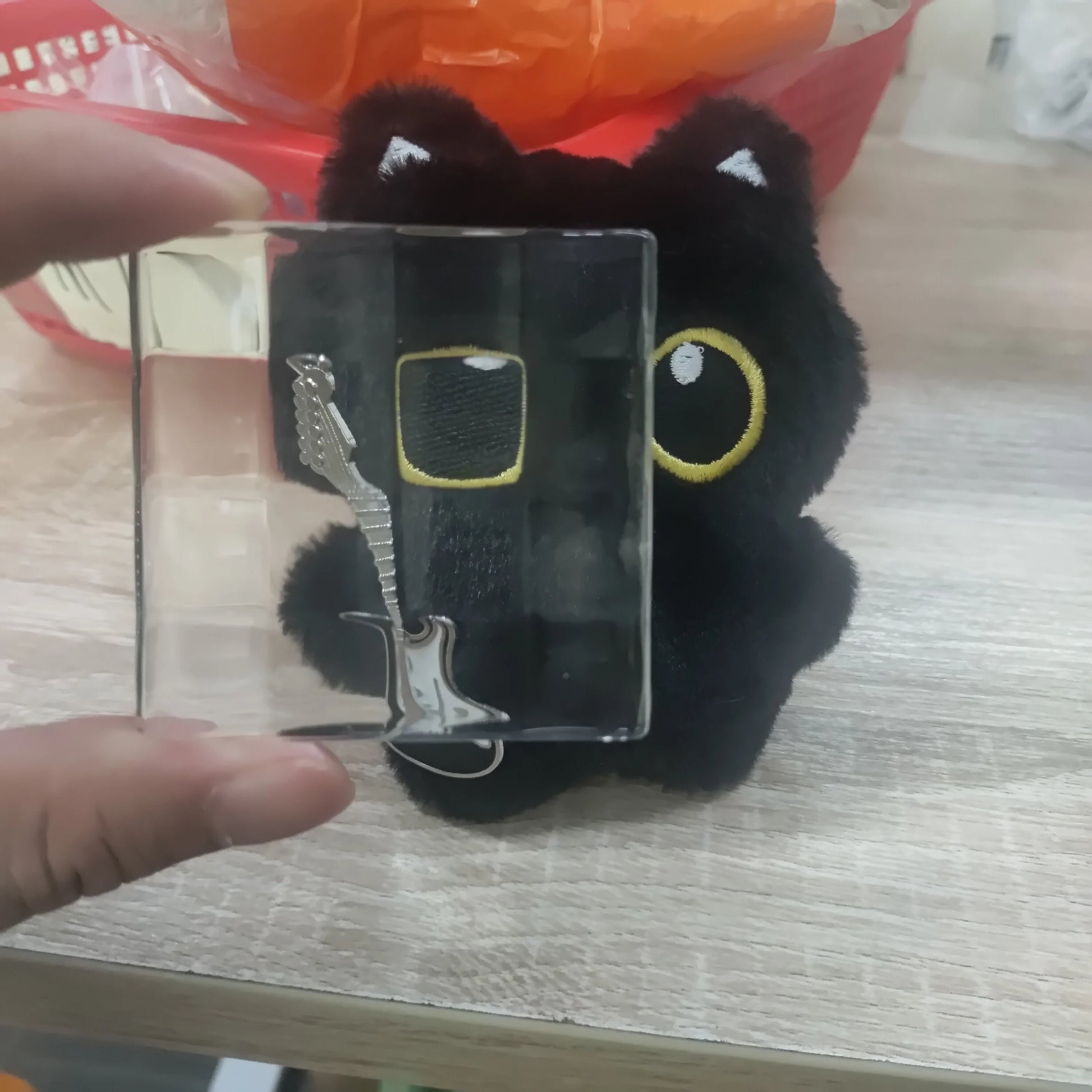 Transparent Acrylic Mosaic Photography Tool - Travel Memory Keychains
