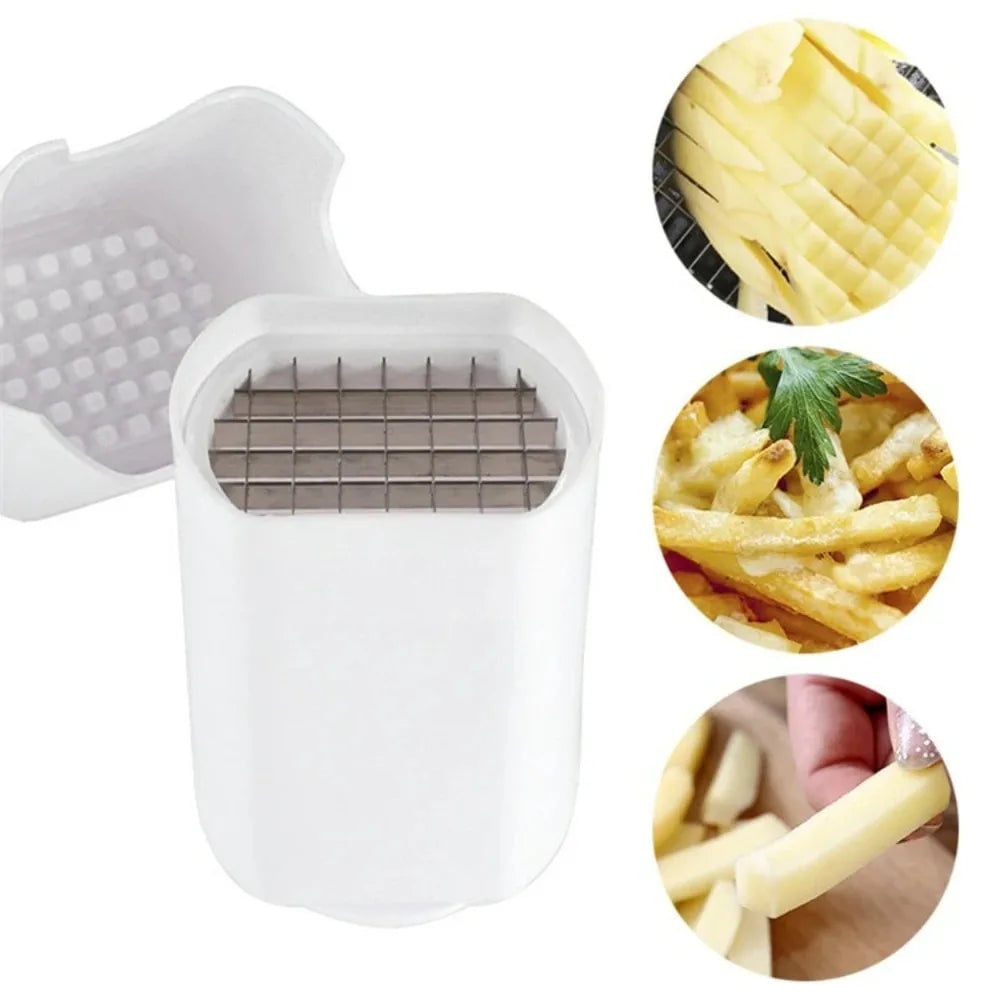 French Fry Cutter Natural Cut Slicer - Potato Vegetable Dicer Tool