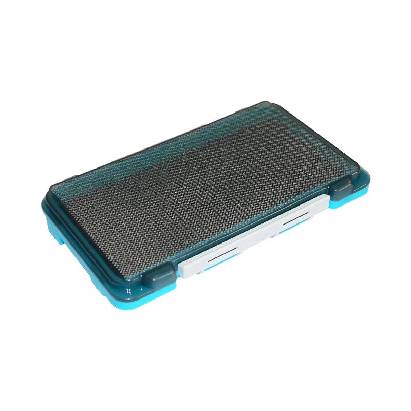 Portable Fishing Tackle Box with Sponge Pad - Multi-Compartment Lure