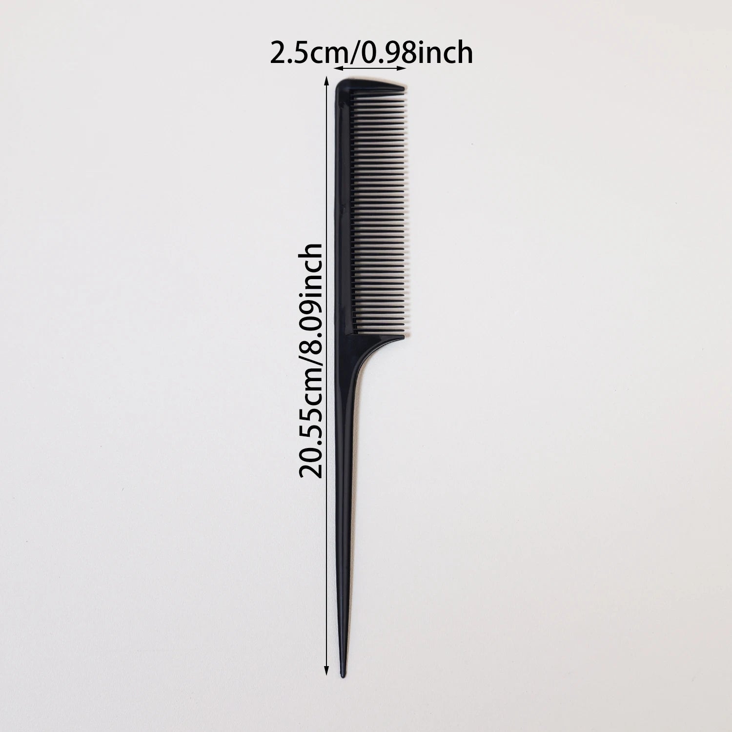 Anti-Static Hair Dye Brushes with Pointed Tail Combs 20 Pack Pro