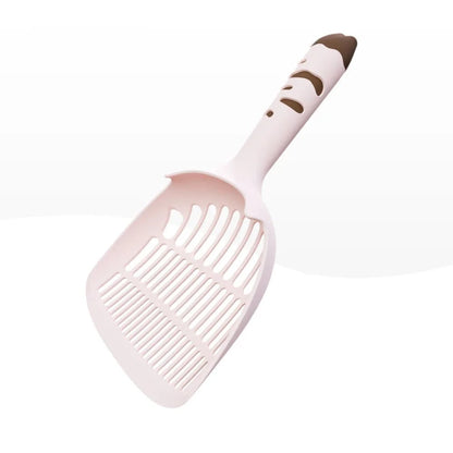 Fine Mesh Cat Litter Scoop Anti-Clog Pet Waste Scooper Shovel