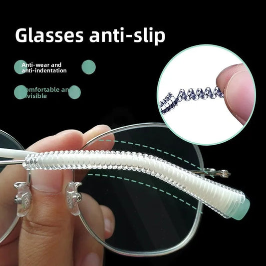 Silicone Anti-Slip Glasses Ear Hooks - Sports Eyewear Retainer