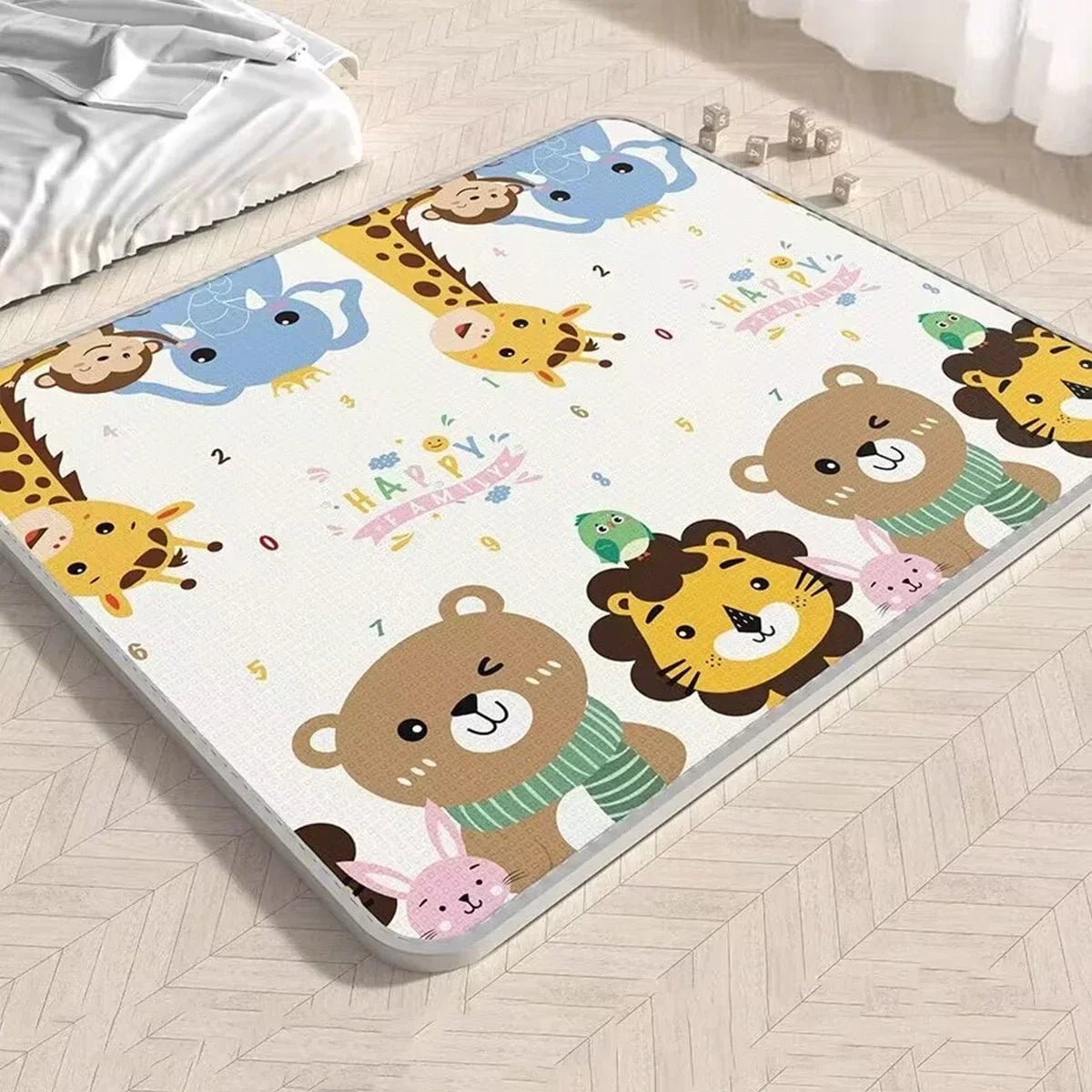 Non-Toxic EPE Baby Crawling Play Mat Activity Gym Carpet Game Rug