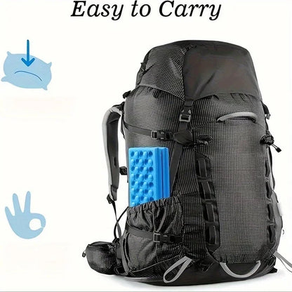6-Fold XPE Honeycomb Massage Mat Waterproof Camping Cushion Pillow