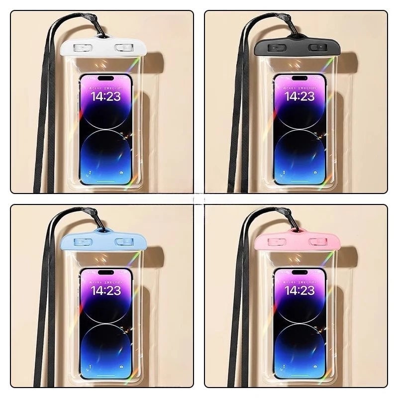 Waterproof Phone Pouch IPX8 Underwater Dry Bag Case Water Sports