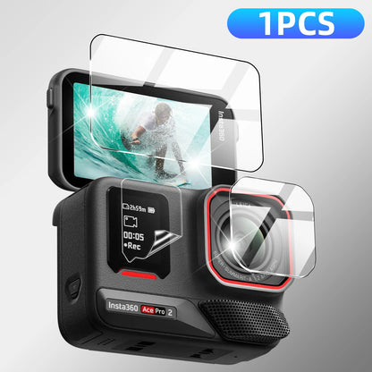 3-in-1 Tempered Glass Screen & Lens Protector for Insta360 Ace Pro