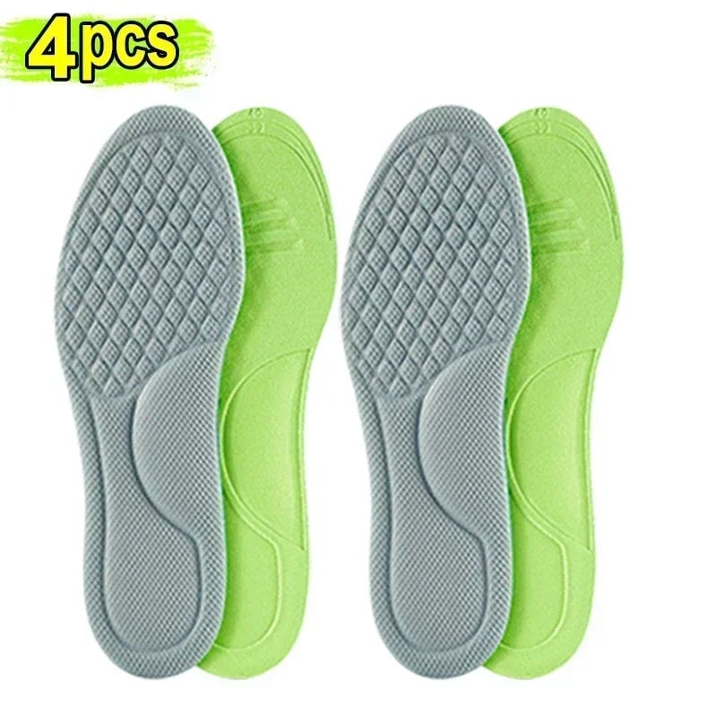 Memory Foam Orthopedic Insoles 10pk - Deodorizing Antibacterial