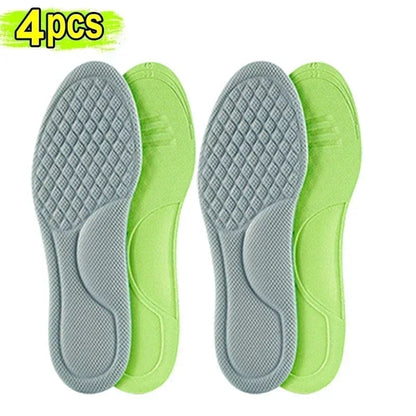 Memory Foam Orthopedic Insoles 10pk - Deodorizing Antibacterial