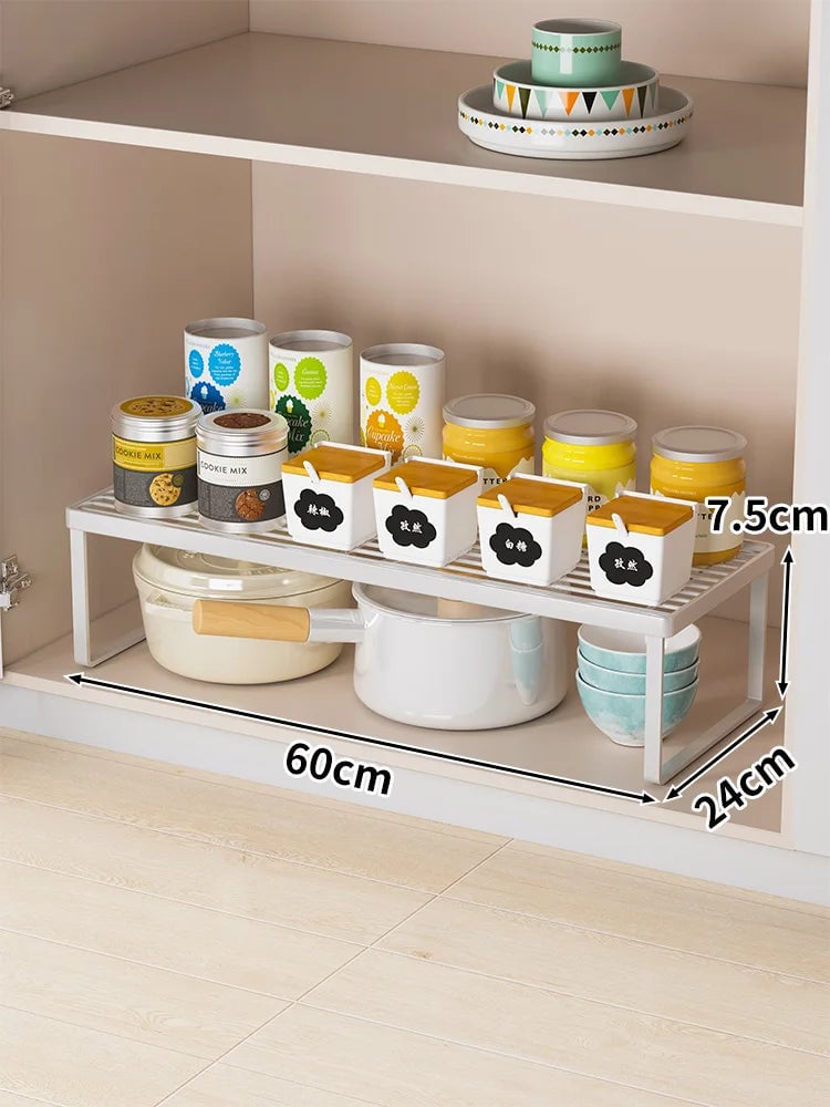 Multi-Layer Kitchen Countertop Organizer Spice Rack Storage Shelf