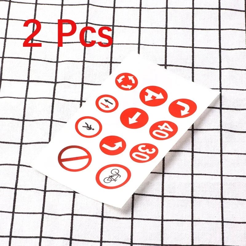 48mm x 5m Highway Road Tape Sticker - Creative Traffic Play Tape