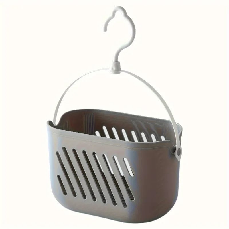 Multi-Purpose Hanging Storage Basket - Open Plastic Organizer