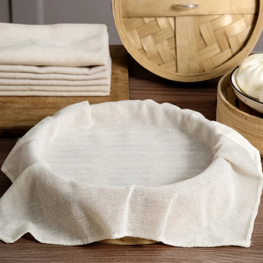 2-Pack Cotton Steamer Cloth - Curd Filter & Soybean Milk Strainer