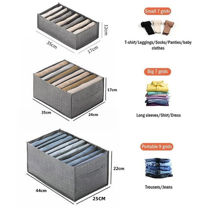 Multi-Drawer Clothes Storage Cabinet Organizer for Pants & Shirts