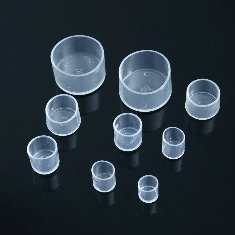4Pcs Rubber Chair Table Leg Caps Anti-Scratch Floor Protectors
