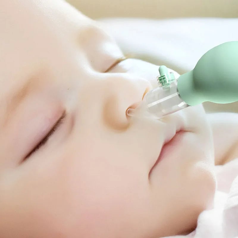 Baby Nasal Aspirator Anti-Backflow Silicone Vacuum Nose Cleaner