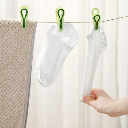 24/36-Piece Plastic Clothes Pins with Storage Basket - Laundry Pegs