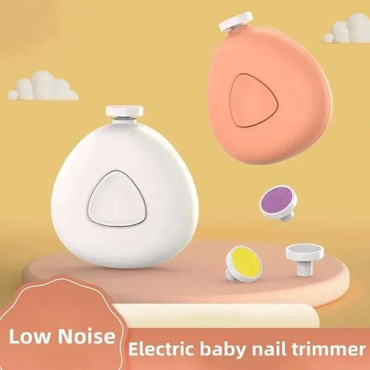 Electric Baby Nail Polisher Set - Automatic Clipper & File Kit