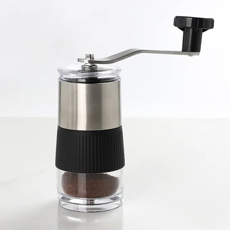 Mini Manual Coffee Grinder - Stainless Steel Ceramic Burr Bean Mill