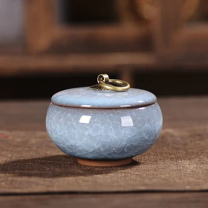 Portable Airtight Kitchen Storage Jar - Tea Coffee Sugar Container