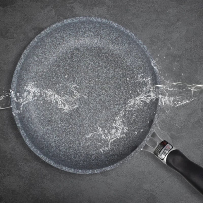 Non-Stick Stone Coating Frying Pan Set 20-28cm Induction Gas Compatible