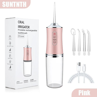 Portable Electric Sonic Dental Irrigator Teeth Scaler Tartar Remover