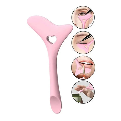 Silicone Eyeliner Stencil Wing Tips Multi-functional Makeup Tool