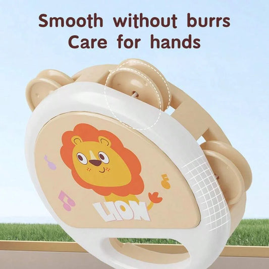 Handheld Baby Tambourine - Delicate Percussion Instrument for Kids