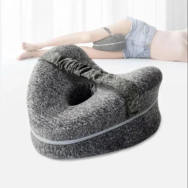 Memory Foam Leg Pillow Hollow Heart Pregnancy Sciatica Hip Relief