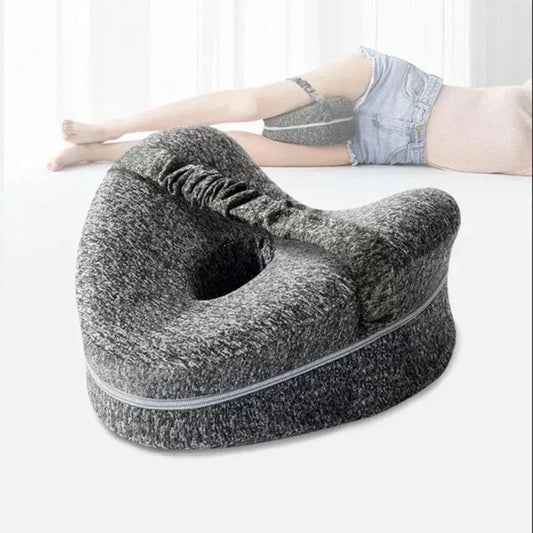 Memory Foam Leg Pillow Hollow Heart Pregnancy Sciatica Hip Relief