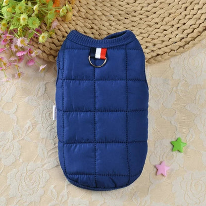Windproof Padded Winter Dog Coat - Warm Jacket for Small Dogs