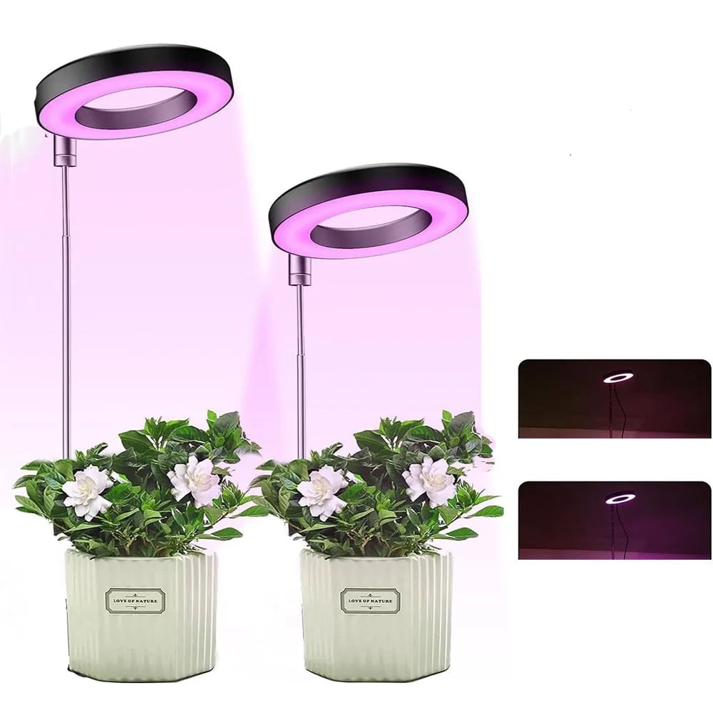 LED Plant Grow Light USB Soil Stake - Red Blue Spectrum Dimmable