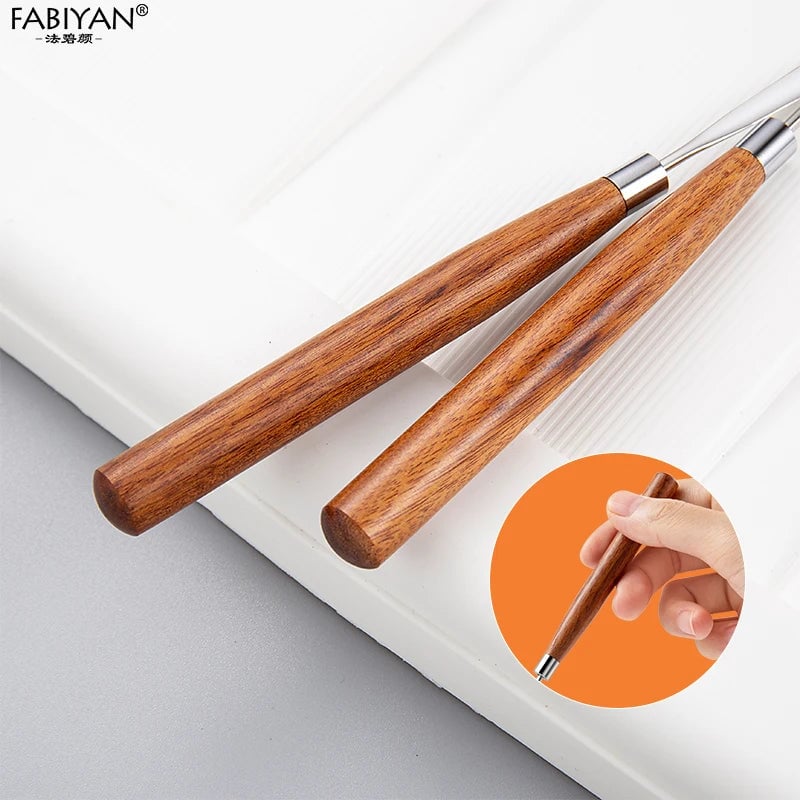 Stainless Steel Spatula Stick - Nail Art & Makeup Foundation Mixer