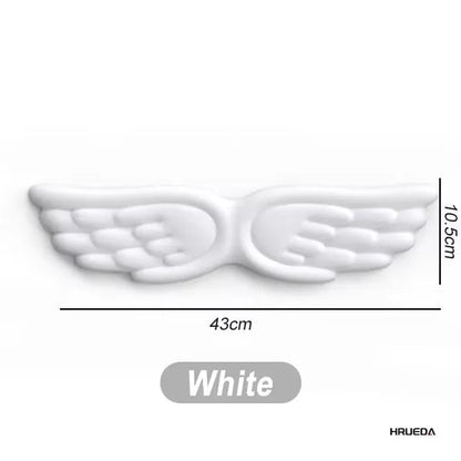 Memory Foam Ergonomic Keyboard Mouse Wrist Rest Pad Set Angel Wing